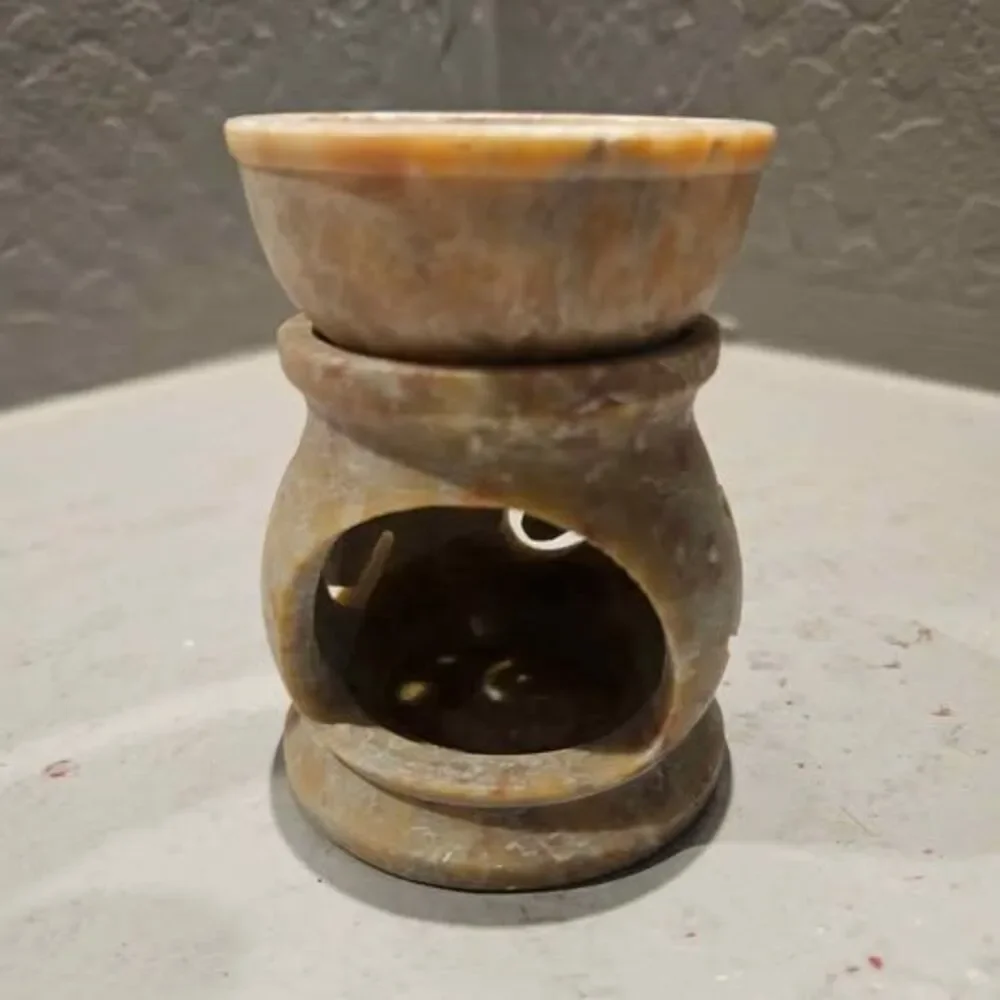 Soapstone Om Oil Diffuser
